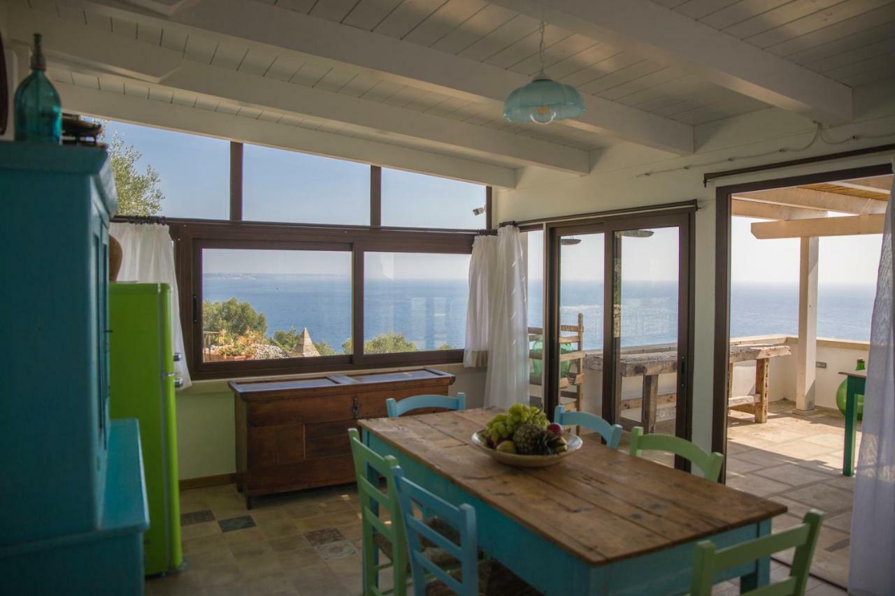 Casa Vacanze De Vita - Amazing View On The Coast Марина Сера Екстериор снимка